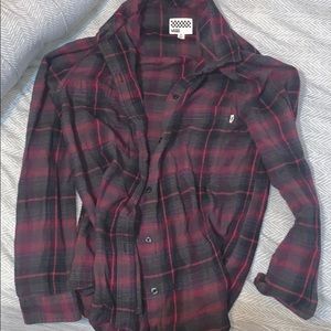 Vans button down shirt
